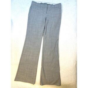 Express Editor pants Womens 8L bootleg gray design studio stretch business